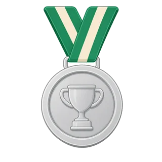 Month Top 10 award badge