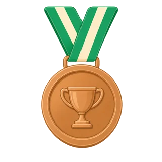 Month Top 50 award badge