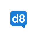 d8social.com logo