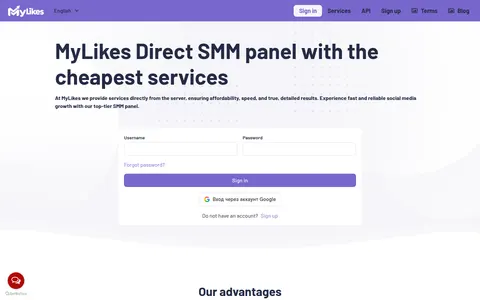 mylikes.in homepage