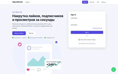 oleg.editor.mpnl.pro homepage