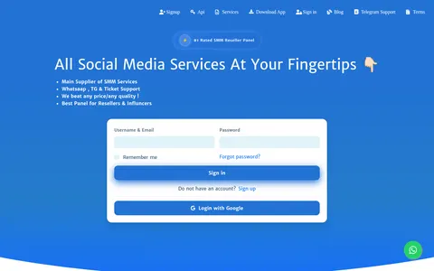 omgsmm.com homepage