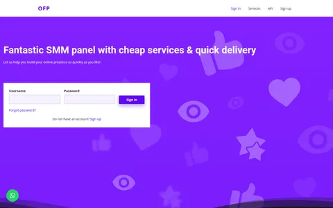 oneofpanel.com homepage