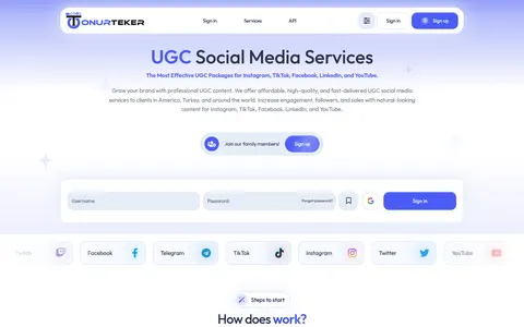 onurteker.com homepage