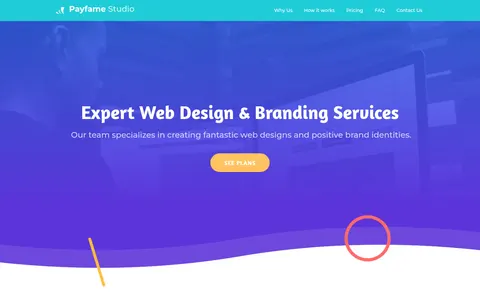 payfamestudio.com homepage
