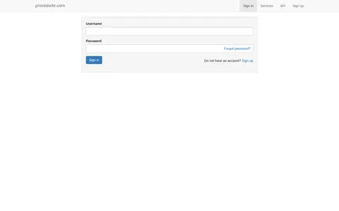provedorbr.com homepage