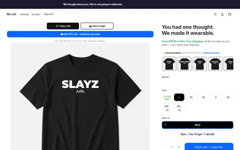 slayz.lol homepage