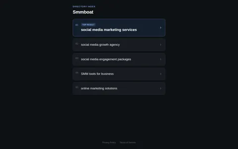 smmboat.com homepage