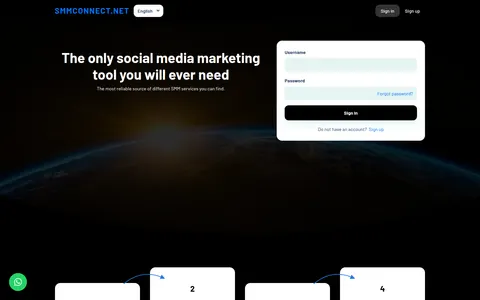 smmconnect.net homepage