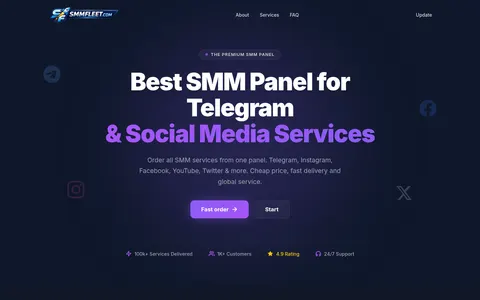 smmfleet.com homepage