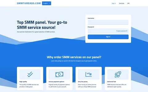 smmthreads.com homepage