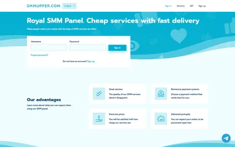 smmupper.com homepage