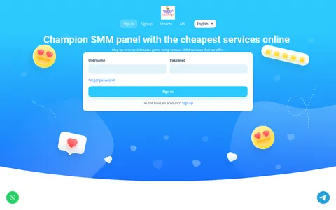 smmvip1.com homepage