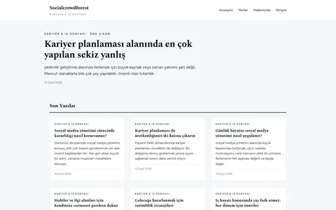 socialcrowdforest.xyz homepage