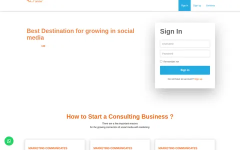 socialmediaservices.shop homepage