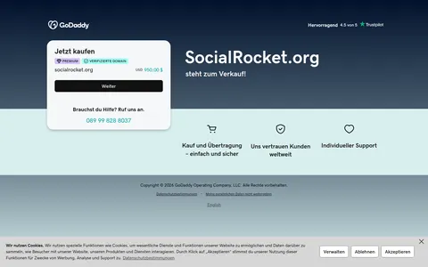 socialrocket.org homepage