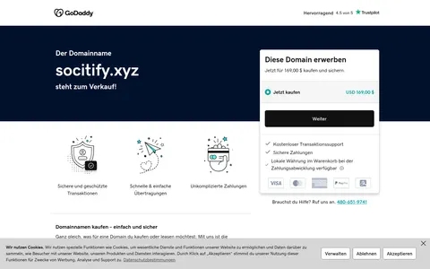 socitify.xyz homepage