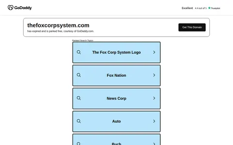 thefoxcorpsystem.com homepage