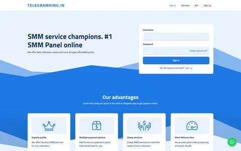 theteleking.in homepage