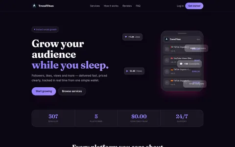 trendtitan.xyz homepage