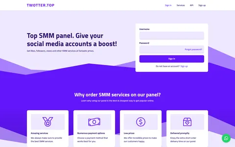 twotter.top homepage