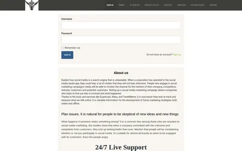 vainetey.co homepage