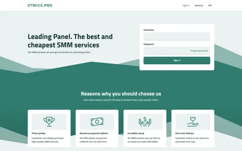 xtwics.pro homepage