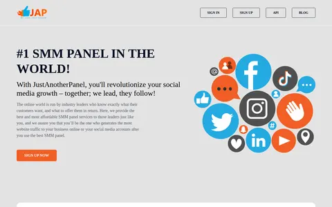Just Another Panel homepage