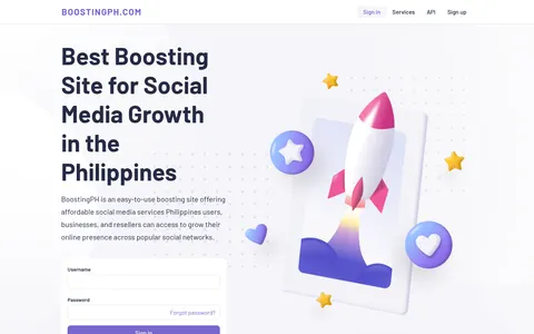 Best SMM Panel for Resellers homepage