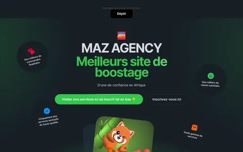 mazagency.online homepage