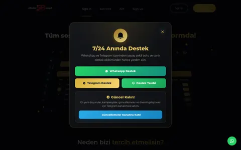 sosyalellisekiz.com.tr homepage