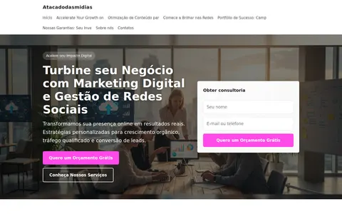 atacadodasmidias.com homepage
