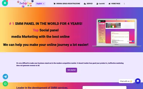 instafollowitalia-reseller.com homepage
