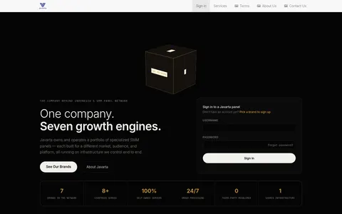 javarta.com homepage