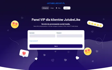 jutubelikevip.pl homepage