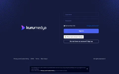 kurumedya.com homepage