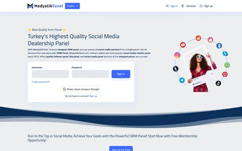 medyatikpanel.com homepage