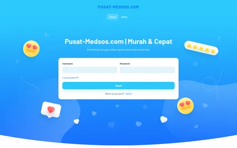 pusat-medsos.com homepage
