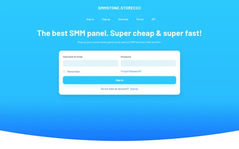 smmtrack.com homepage