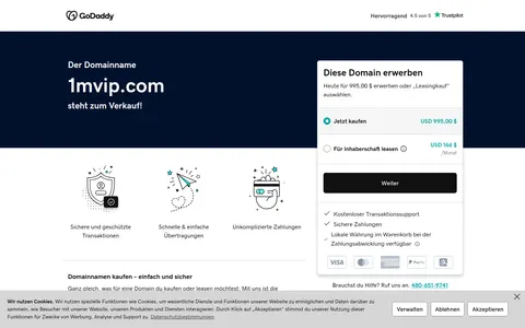1mvip.com homepage