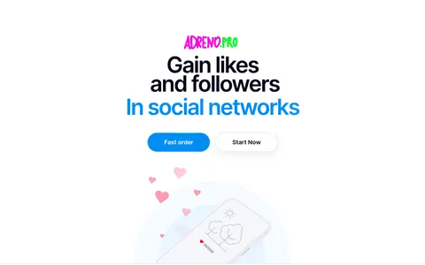 adreno.pro homepage