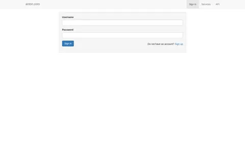 anton.mpnl.pro homepage