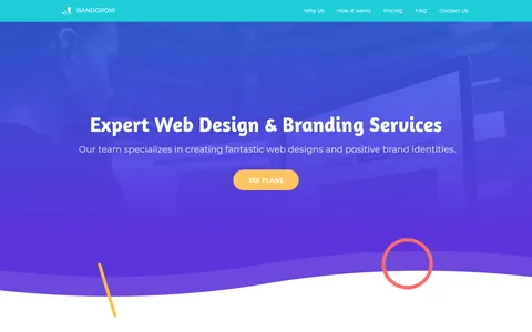 bandgrow.online homepage