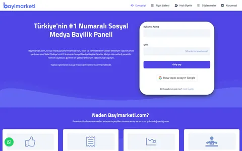 bayimarketi.com homepage