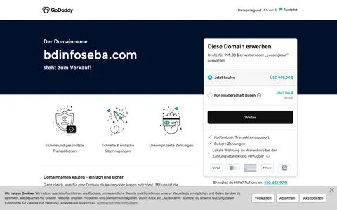 bdinfoseba.com homepage