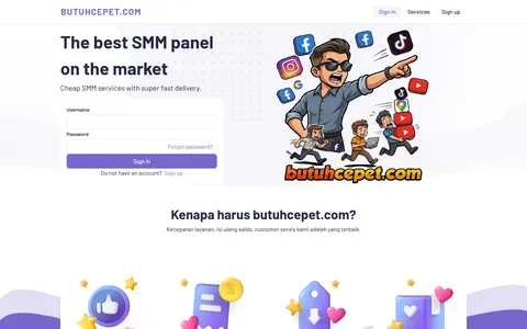 butuhcepet.com homepage