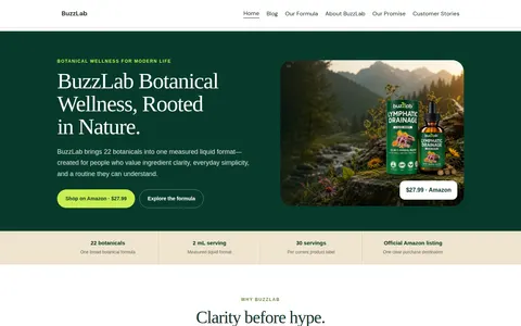 buzzlab.pro homepage