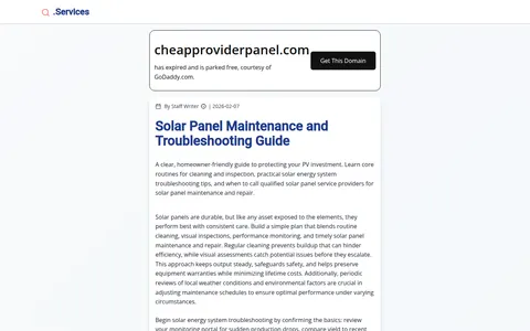 cheapproviderpanel.com homepage