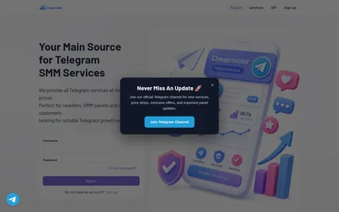 cheaprovider.com homepage
