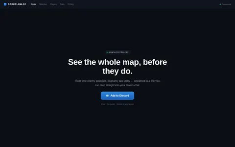 darkflow.cc homepage
